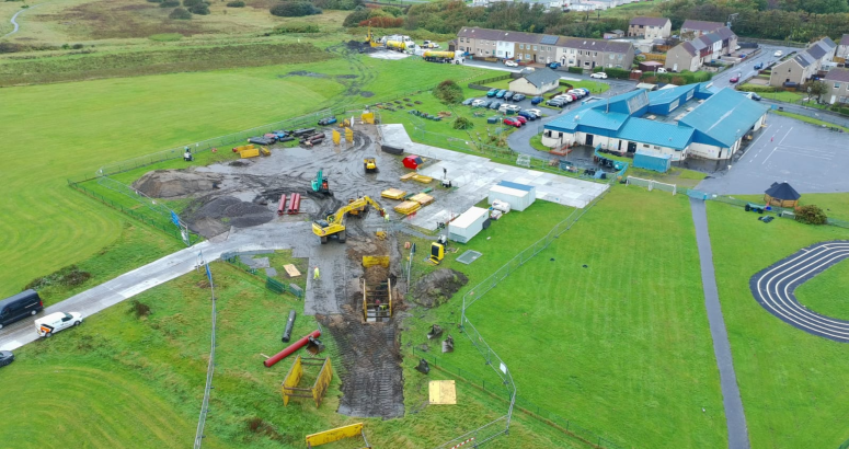 Stevenston Rising Sewer Main Burst