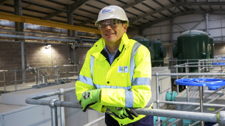 Alex Plant in a pumping station 