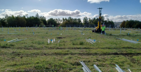 Construction work underway at Balmore