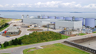 Waste water treatment works 